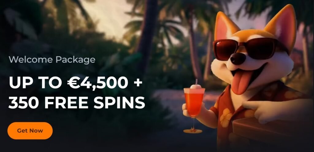Corgibet Casino Welcome Bonus - 150% up to €4,500 + 350 Free Spins