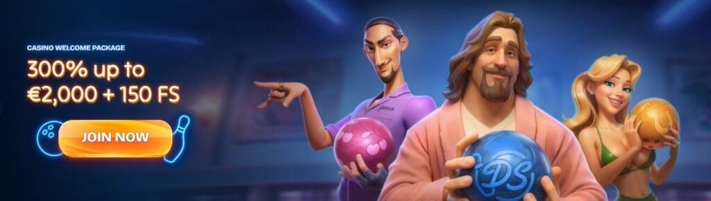 Dude Spin Casino Welcome Bonus - 100% up to €1.000 + 100 Free Spins