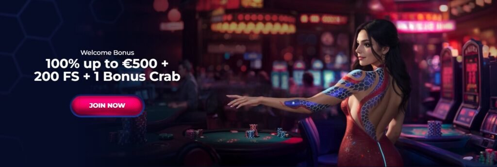 ViperWin Casino Welcome Bonus - 100% up to €500 + 200 Free Spins